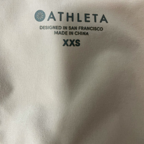 Athleta pink crop tank top XXSmall.spaghetti straps - Picture 5 of 5